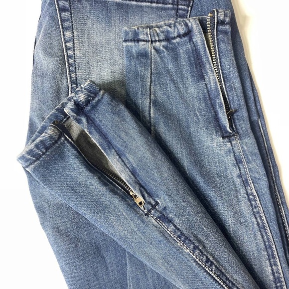 Rue 21 Women’s Jeggings, Sz 0, Denim, Short, Zippered Cuff, Mid-rise, Skinny NWT - Picture 4 of 9